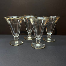 Load image into Gallery viewer, French 1930’s Tulip Champagne Glasses Set of FOUR (4) Bistro - French General Trading
