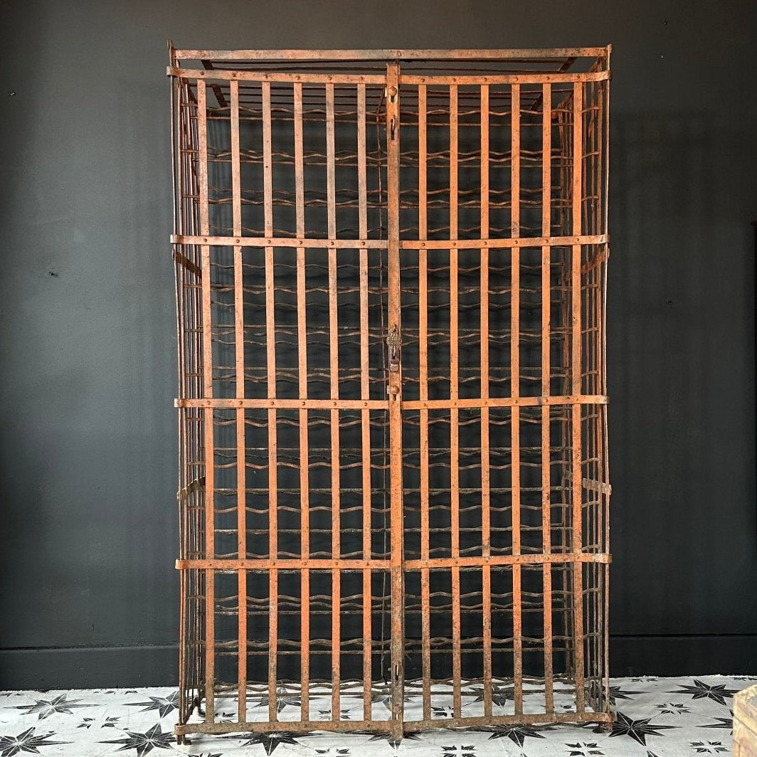 French Wine Safe 300 Bottles | Château Antique | Lockable Wine