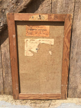 Load image into Gallery viewer, VINTAGE FRENCH Oil Painting on Canvas Dated 1944 Montmartre, Paris Scene MIDCENTURY - French General Trading