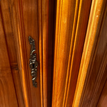 Load image into Gallery viewer, Antique French Louis XV Style Sideboard with Breakfront and Curved Ends, Marquetry Top.
