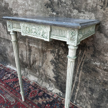 Load image into Gallery viewer, Antique French Louis XVI Console Table