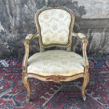 Load image into Gallery viewer, French Louis XV Style Fauteuil Armchair — c.1880