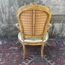 Load image into Gallery viewer, French Louis XV Style Fauteuil Armchair — c.1880
