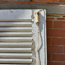 Load image into Gallery viewer, French Window Shutters - Large White Chippy Individual (1)
