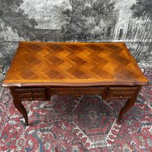 Load image into Gallery viewer, Antique French Provincial Oak Writing Desk - Bureau Plat