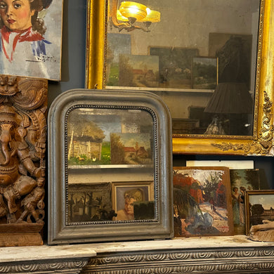 Antique French Louis Philippe Mirror Small c.1880