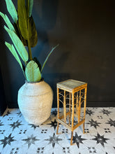 Load image into Gallery viewer, Midcentury Genuine Bamboo Plant Stand Side Table 1970’s French