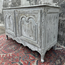 Load image into Gallery viewer, Large Antique French Chateau Painted Buffet Cupboard Louis XV 1870