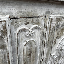 Load image into Gallery viewer, Large Antique French Chateau Painted Buffet Cupboard Louis XV 1870