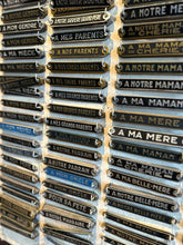 Load image into Gallery viewer, French Vintage Family Name/Place Plaques