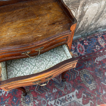 Load image into Gallery viewer, French Antique Louis XV Oak Nightstand with 3 Drawers