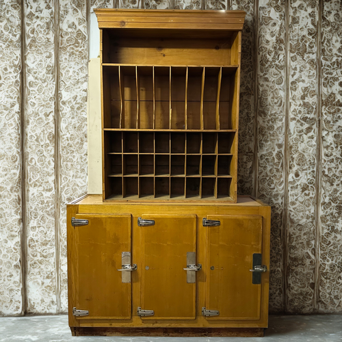 French Vintage Refridgerator Cabinet (not working)
