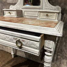 Load image into Gallery viewer, Antique French Louis XVI Dressing Table with Mirror, c.1880