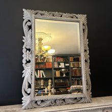 Load image into Gallery viewer, Authentic French Antique Overmantel Mirror circa 1870 (Henri II period)