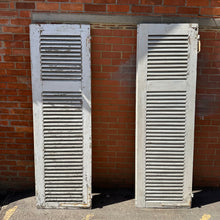 Load image into Gallery viewer, French Window Shutters - Large White Chippy Individual (1)