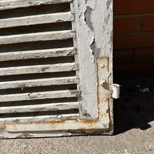Load image into Gallery viewer, French Window Shutters - Large White Chippy Individual (1)