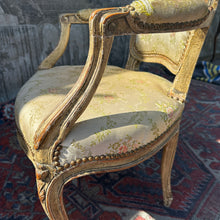 Load image into Gallery viewer, French Louis XV Style Fauteuil Armchair — c.1880