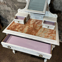 Load image into Gallery viewer, Antique French Louis XVI Dressing Table with Mirror, c.1880