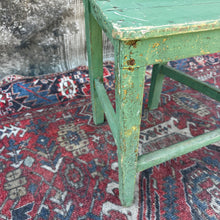 Load image into Gallery viewer, Rustic French Farmhouse Kitchen Chair — Original Green Paint