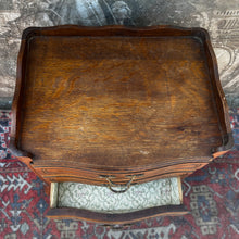 Load image into Gallery viewer, French Antique Louis XV Oak Nightstand with 3 Drawers