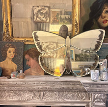 Load image into Gallery viewer, Butterfly Mirror - Genuine Original Vintage Mirror - Barn Find!
