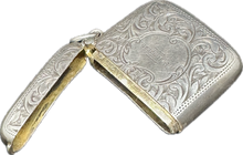 Load image into Gallery viewer, Hallmarked Sterling Silver Vesta Case (1908) — Wearable Treasure Keeper Pendant