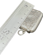Load image into Gallery viewer, Hallmarked Sterling Silver Vesta Case (1908) — Wearable Treasure Keeper Pendant