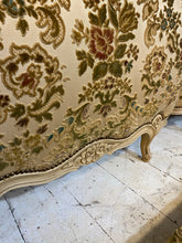 Load image into Gallery viewer, Pair of Antique French Upholstered Single Beds, circa 1900 – Painted Pine