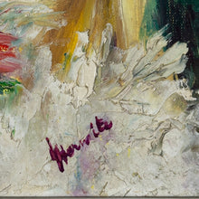 Load image into Gallery viewer, “Blanche” French Midcentury Original Canvas Oil Painting Framed - French General Trading