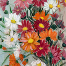 Load image into Gallery viewer, Bright French Vintage Oil on Canvas Original Gold Leaf Frame - French General Trading