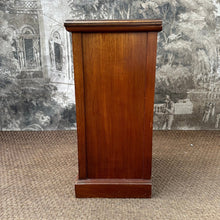 Load image into Gallery viewer, English Antique Victorian Solid Mahogany Bedside Cabinet Nighstand - French General Trading