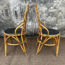 Load image into Gallery viewer, Fabulous Vintage French Bamboo Dining Chairs SET of 5 - French General Trading