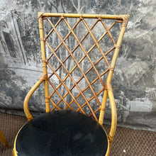 Load image into Gallery viewer, Fabulous Vintage French Bamboo Dining Chairs SET of 5 - French General Trading