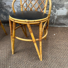 Load image into Gallery viewer, Fabulous Vintage French Bamboo Dining Chairs SET of 5 - French General Trading