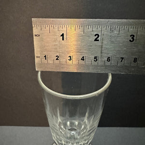 French Antique Absinthe Cut Glass Heavy - small chip - French General Trading