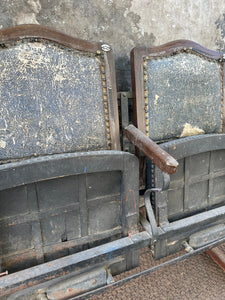 French Antique Cinema Folding Seats set of 4 True Roughluxe - French General Trading