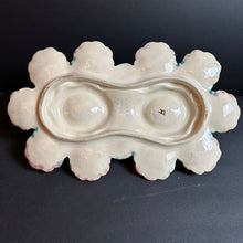 Load image into Gallery viewer, French Antique Majolica Oyster Server Very Rare Barbotine - French General Trading