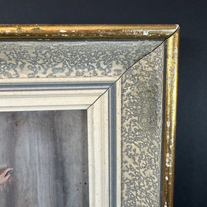 French Antique Original Oil Painting “Ballerine en Pointe” Original Frame Artist Signature. - French General Trading