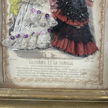 Load image into Gallery viewer, French Antique Shadow Box Fashion Diorama Wall Art - French General Trading
