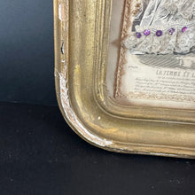 Load image into Gallery viewer, French Antique Shadow Box Fashion Diorama Wall Art - French General Trading