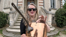 Load image into Gallery viewer, “Grands Magasins du Lourve” Solid Copper Saucepan 26cm|Stamped|Stunning - French General Trading
