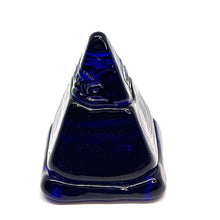 Load image into Gallery viewer, Peter Hewlett Bristol Blue Art Glass Sculpture | Signed British Studio Glass Paperweight