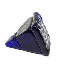 Load image into Gallery viewer, Peter Hewlett Bristol Blue Art Glass Sculpture | Signed British Studio Glass Paperweight