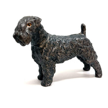 Load image into Gallery viewer, Vintage 1940’s Sealyham Terrier Dog Figurine | Cast Metal Sculpture | English Dog Collectible | Antique