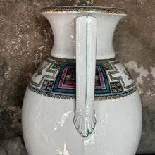 Load image into Gallery viewer, Large English Victorian Ironstone Water Jug, Cleopatra Pattern, Thomas Gimbert Booth (c.1880) Staffordshire