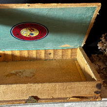 Load image into Gallery viewer, Antique Spanish Faux Book Box, Francisco Romero Valencia Advertising Storage (c.1910)
