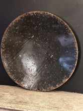 Load image into Gallery viewer, Vintage French Enamel Metal Cement Sign – Super Blanc Demarle Lonquety – Convex Industrial Advertising Plaque c.1950