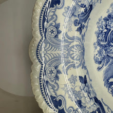 Load image into Gallery viewer, Rare Pair Charles Meigh Chinese Landscape Soup Plates c1835–1849, Antique Staffordshire Blue and White Transferware