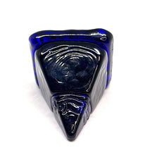 Load image into Gallery viewer, Peter Hewlett Bristol Blue Art Glass Sculpture | Signed British Studio Glass Paperweight