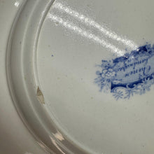 Load image into Gallery viewer, Rare Pair Charles Meigh Chinese Landscape Soup Plates c1835–1849, Antique Staffordshire Blue and White Transferware